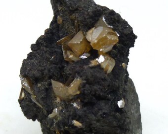 WULFENITE CRYSTALS - Tsumeb Mine, Namibia - Natural mineral specimen e1 c