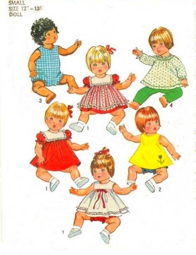 PDF Instant Download Vintage Sewing Pattern Pieces to make a