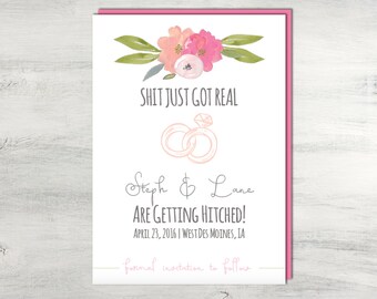 Shit just got real | Etsy