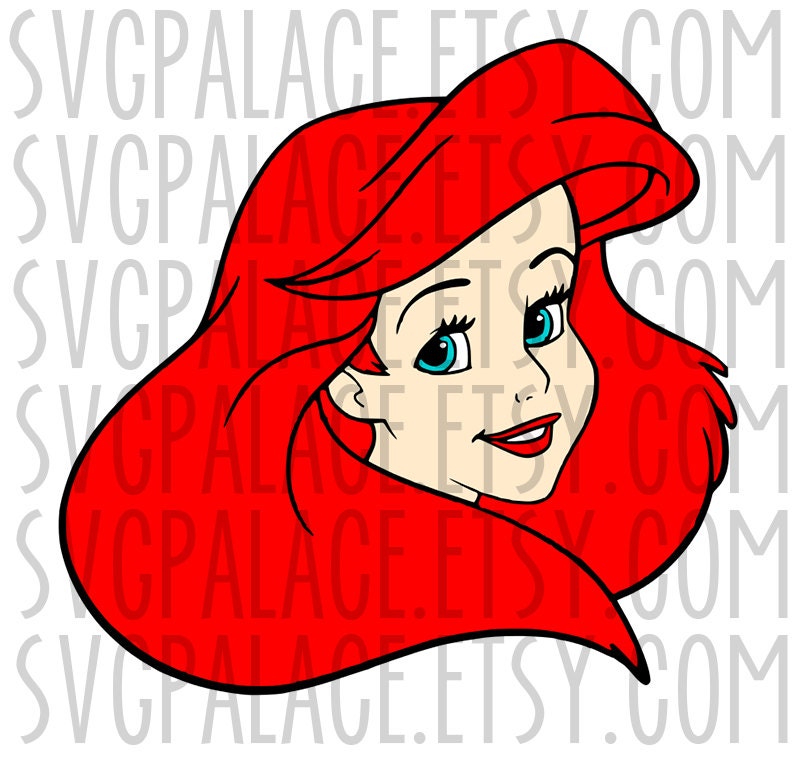Free Free 196 Little Mermaid Ariel Svg Free SVG PNG EPS DXF File