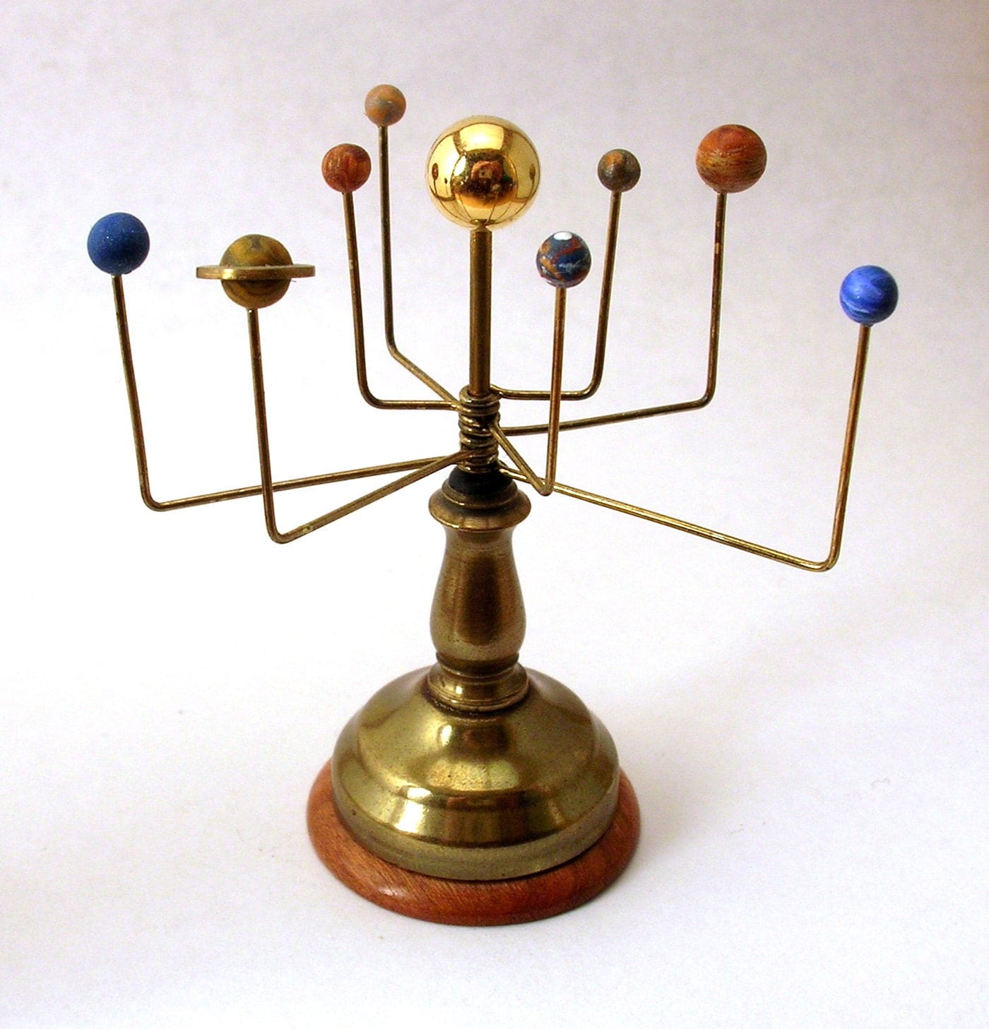 Miniature Orrery Solar System Model by WadeWatsonSculptures
