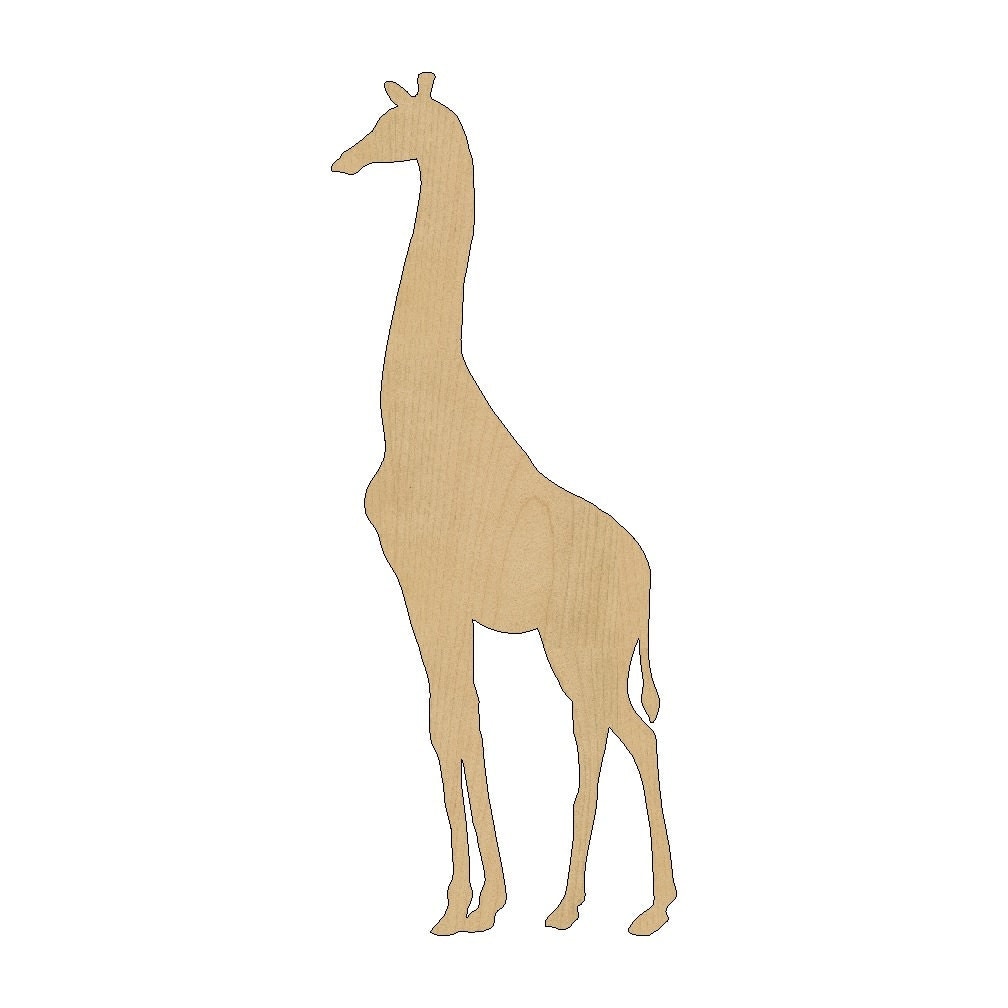 Giraffe Cutout Printable