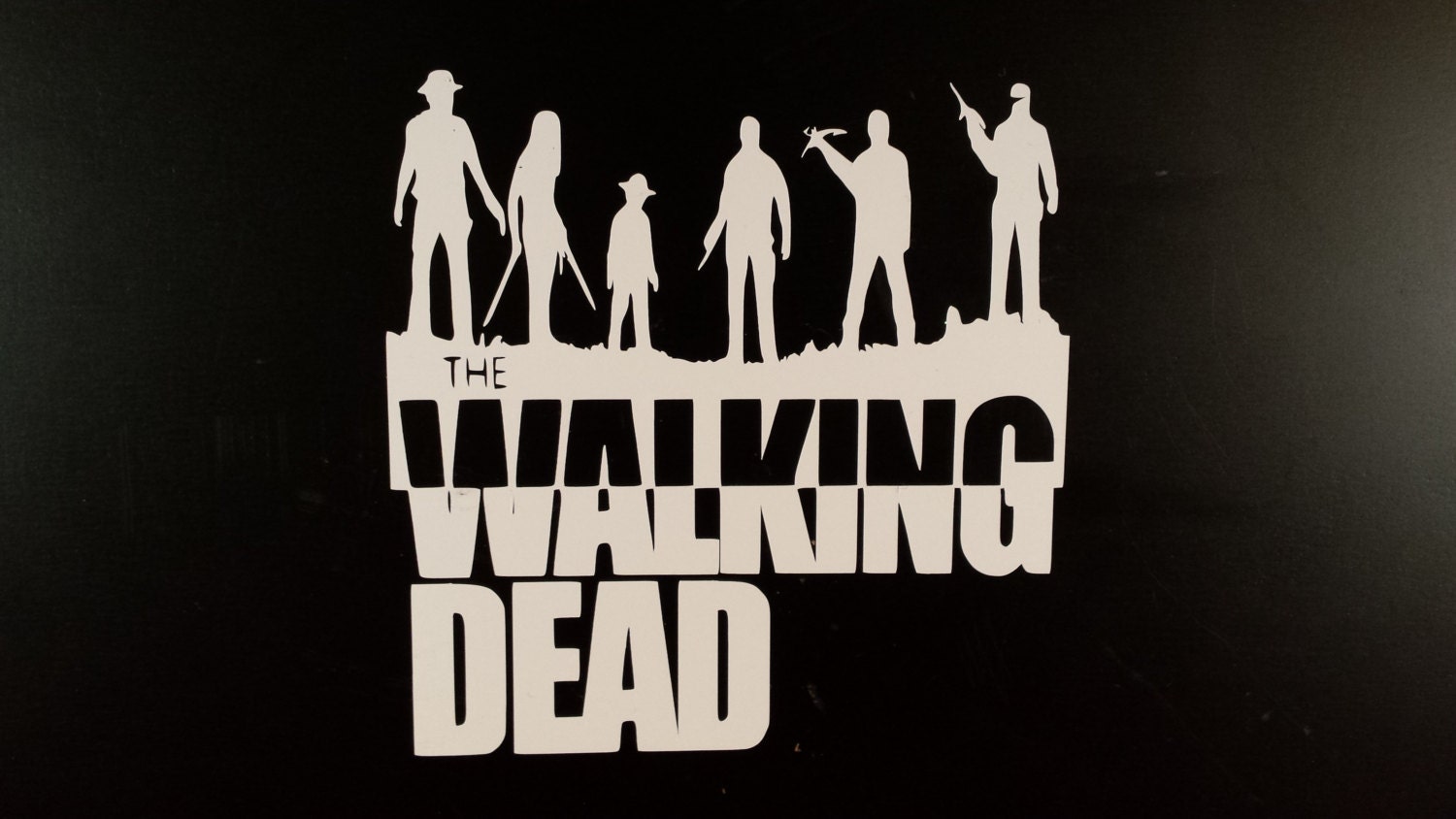 Walking Dead Vinyl Decal Window Decal Vinyl Decal Walking