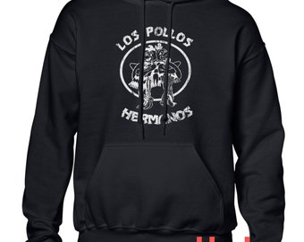 Vintage Los Pollos Hermanos Hoodie for Mens (unisex t-shirt funny break bad look very soft hooded)