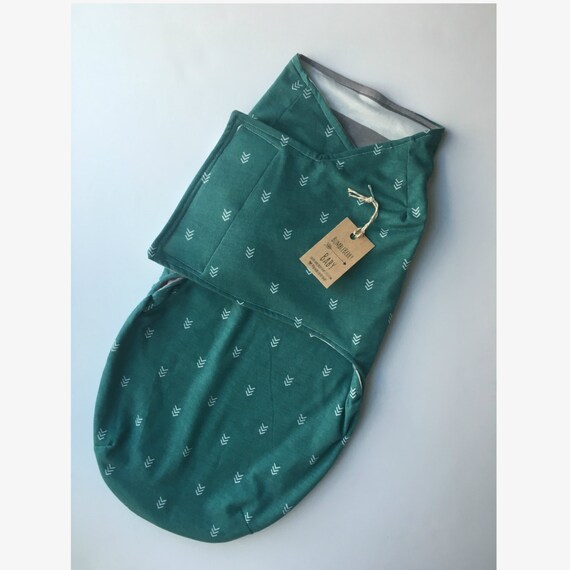 Jersey Knit Velcro Swaddle Snuggler by ShopBumbleBerryBaby on Etsy