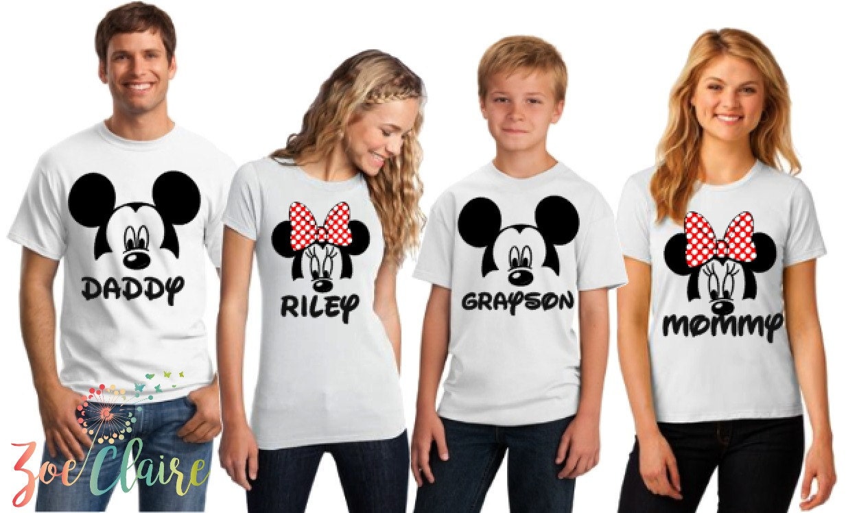 disney shirts for the family