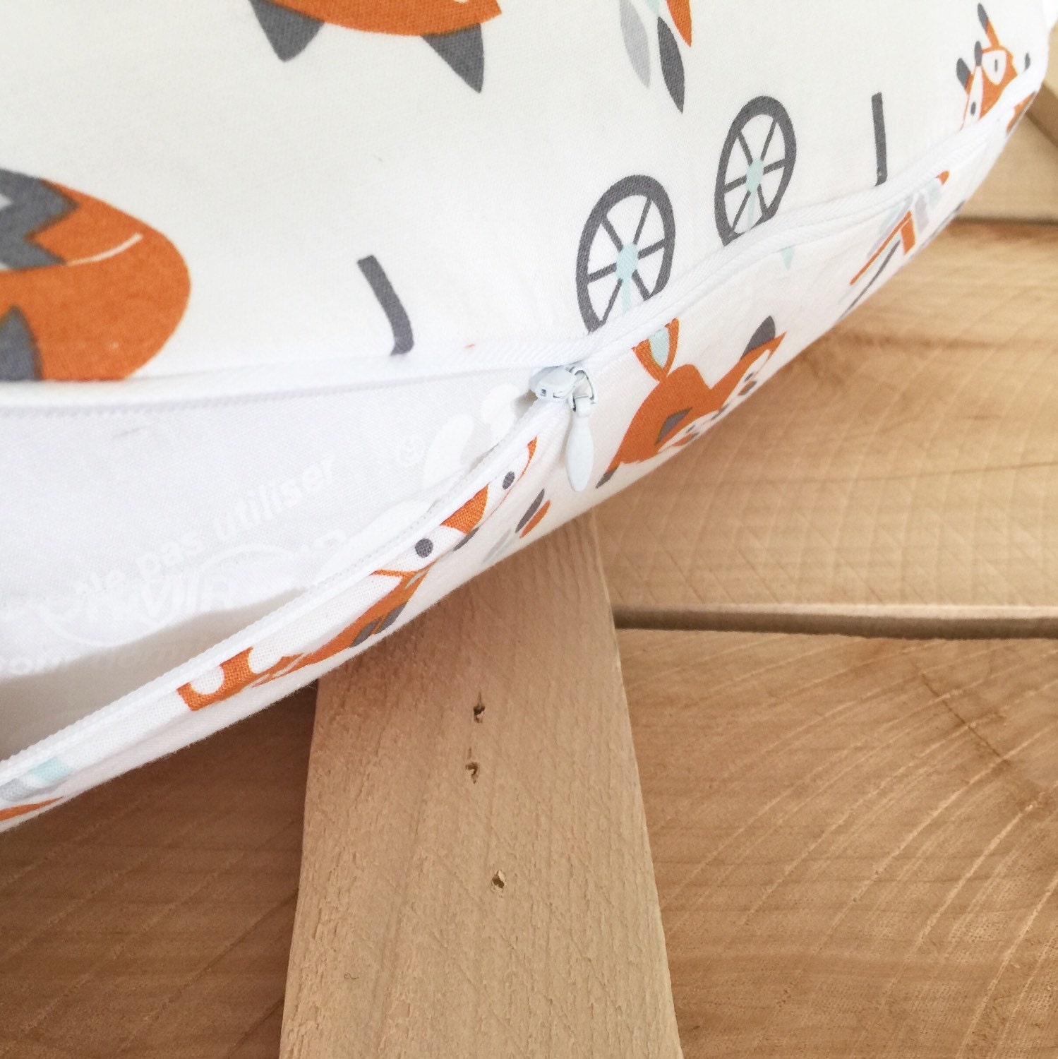 Nursing Pillow Cover Fox Woodland Tribal for Boppy Pillow