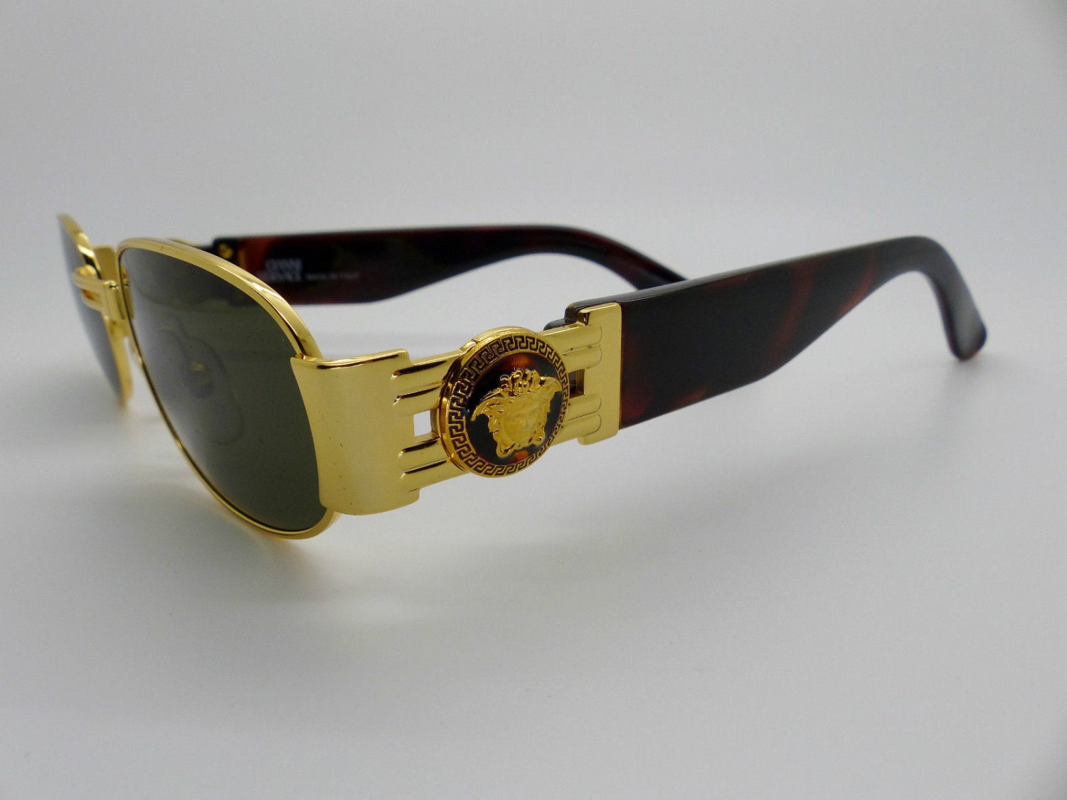 Genuine Rare Vintage Gianni Versace Medusa Sunglasses Mod S70 