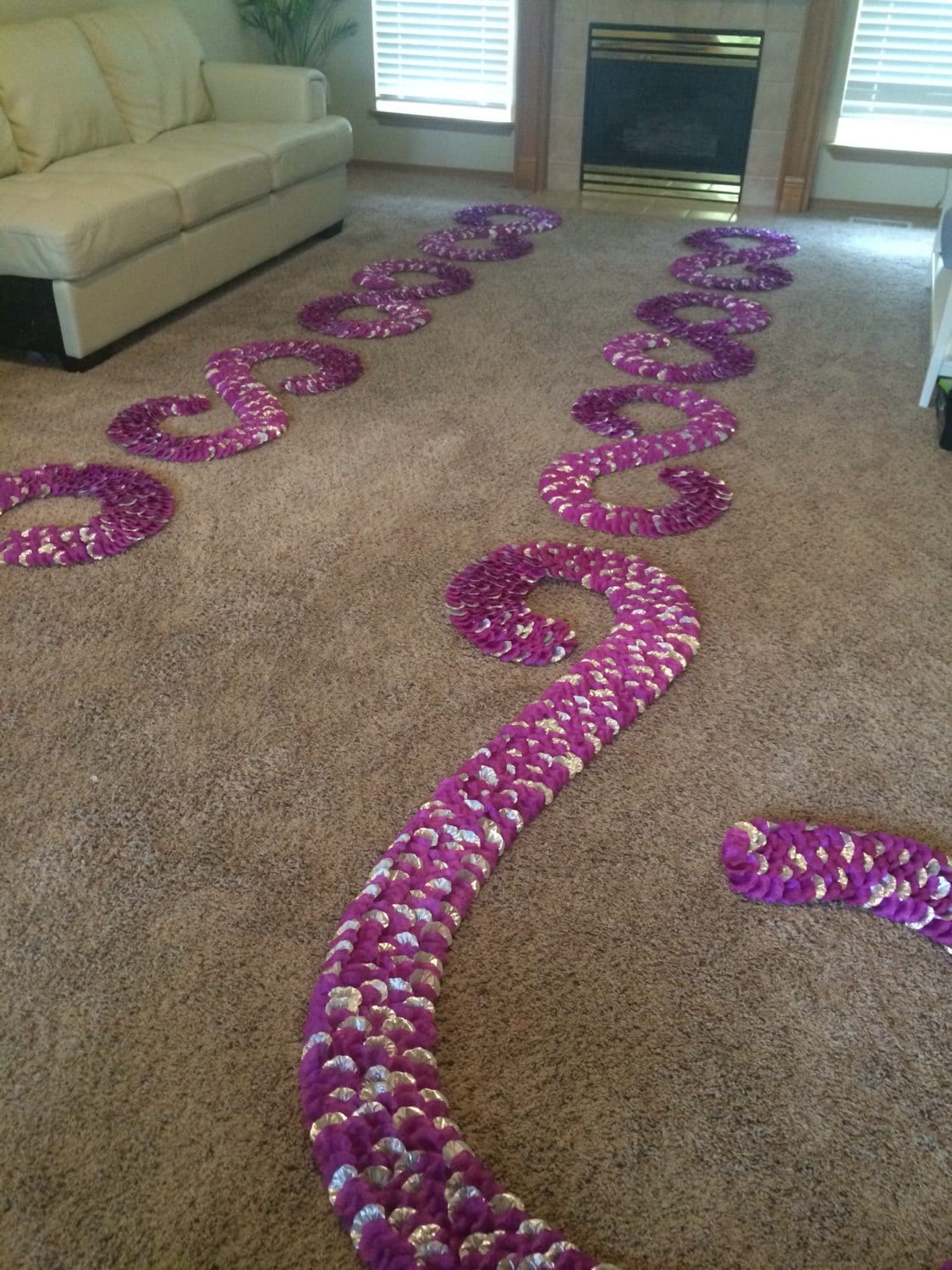 Rose Flower Petal Aisle Runner Aisle Liner small s Shapes and