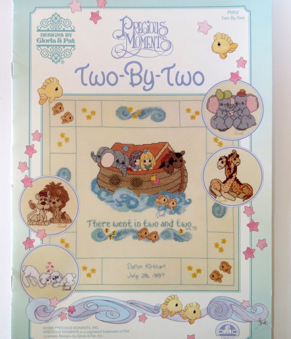 Precious Moments Counted Cross Stitch Pattern by TheThriftedStitch