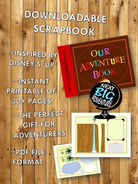 Adventure Scrapbook Printable