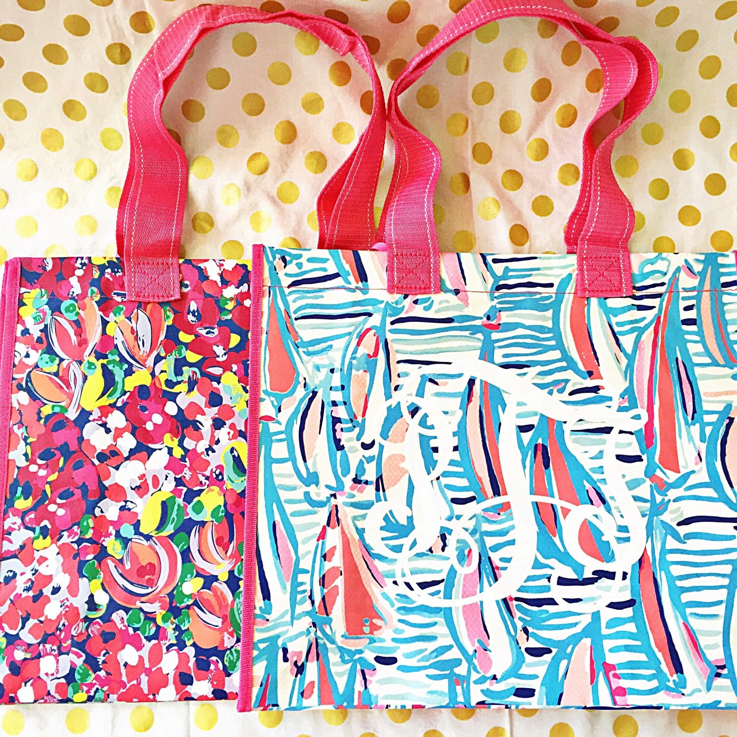 lilly pulitzer market shopper