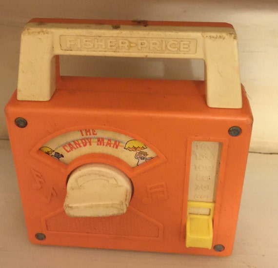 fisher price radio vintage