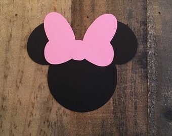 Printable Pin The Bow On Minnie Mouse Party Game