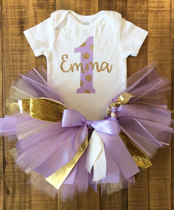 Baby Girl's First Birthday Outfit