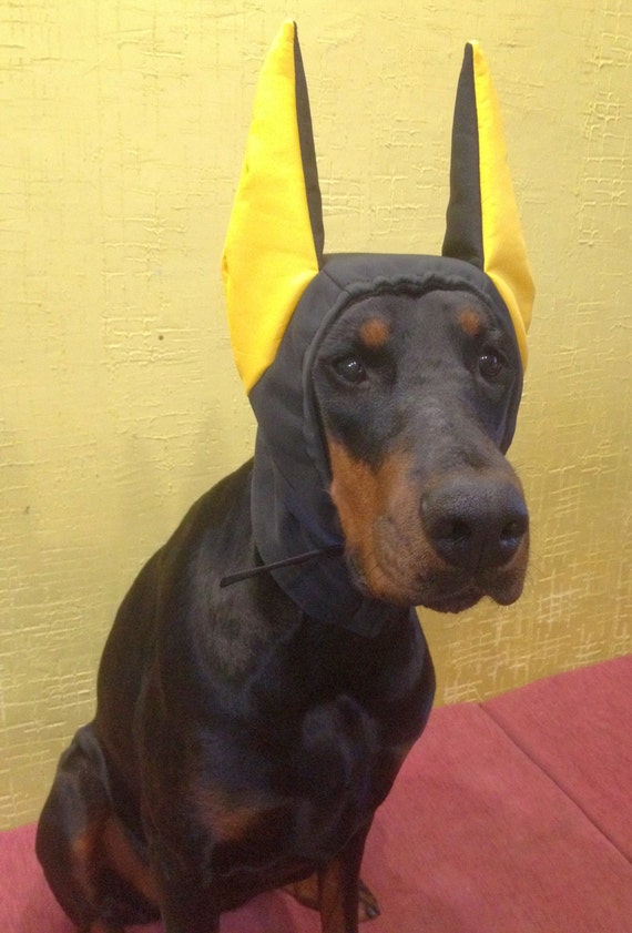 Doberman Winter Hat, Doberman Warmer, Dog Hat, Dog Clothing, Fleece Dog ...