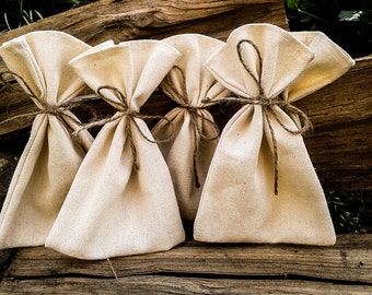 set of 20,rustic favor bags, Gifts, burlap thank you bag, Rustic gift bag, Candy Bag, Rustic Wedding Favor Bag