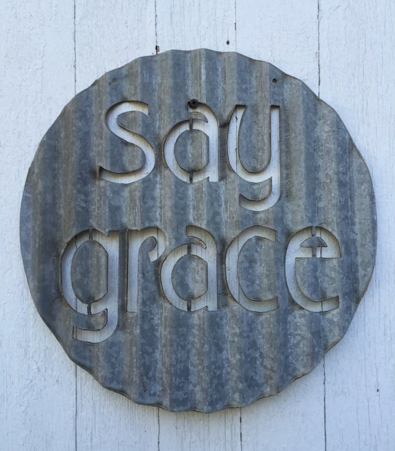 Say Grace Sign