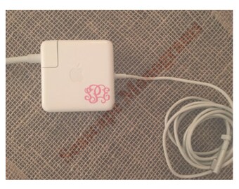 1 inch Monogram Decal - Small Monogram Decal - Personalized Decal