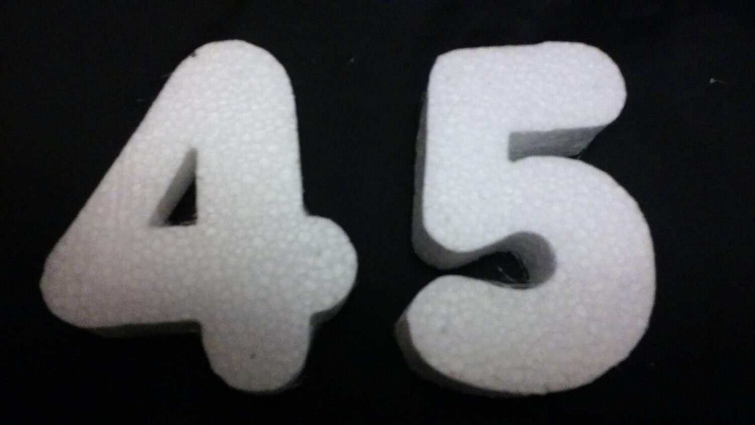 Foam Letters and Numbers by FoamCreation on Etsy