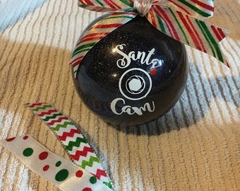 Santa Cam Ornament, Santa Spy Cam, Kids Ornament