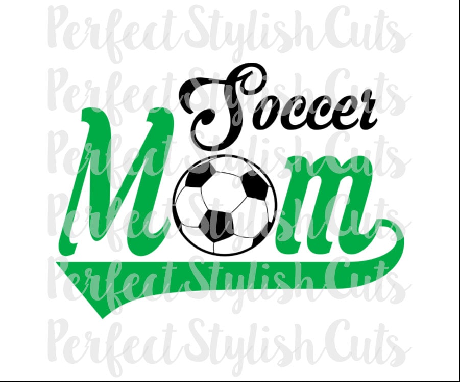 Download Soccer Mom SVG DXF EPS png Files for Cutting Machines Cameo