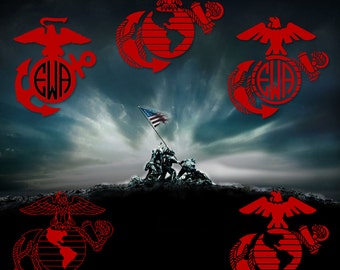 Semper Fi Design Pack Cutting Files in Svg, Eps, Dxf, Png, Jpeg, and Studio for Cricut & Silhouette