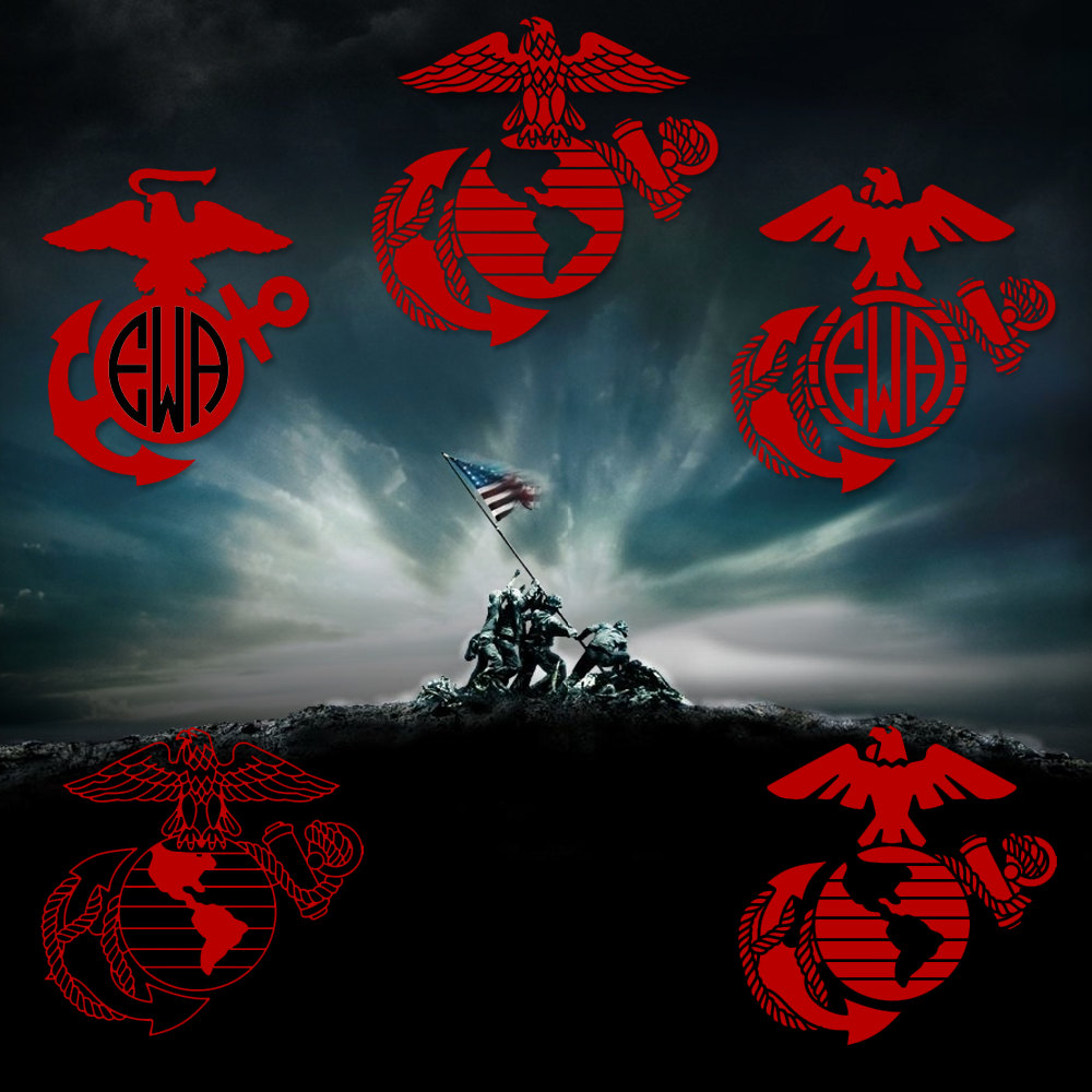 Semper Fi Design Pack Cutting Files in Svg Eps Dxf Png