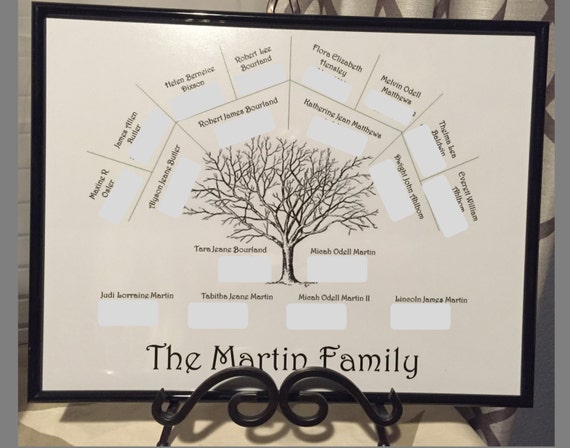 Family Tree Customizable Printable