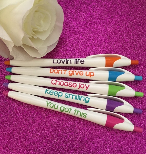 Inspirational pens Gifts Personalized Pens Inspirational