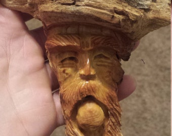 Hand Carved Tree Spirit