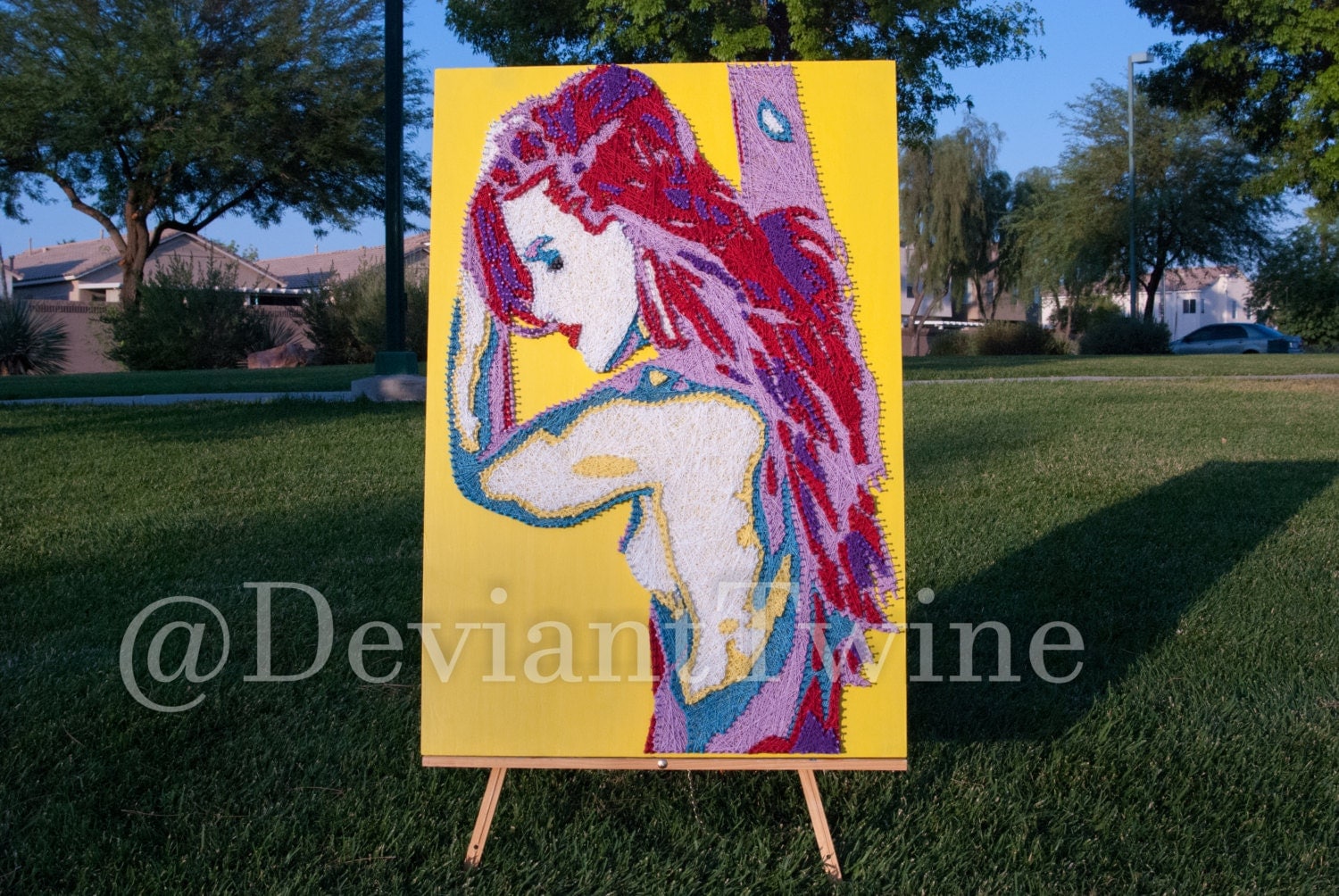 Wonderhussy AKA Naked Lady by DeviantTwine on Etsy