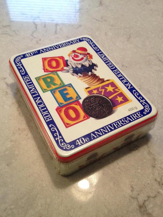 Collectible Oreo Tin