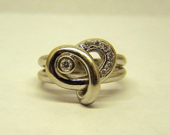 FORTUNOFF 14k White Gold 1/2 ctw Diamond Ring