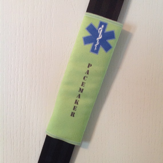 PacemakerHELP Belt Medical alert seat belt cover by HELPBelts