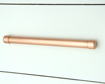 modern copper bar pullhandle multiple sizes available cabinet hardware drawer - Copper Kitchen Cabinet Hardware modern copper bar pullhandle multiple sizes available cabinet hardware drawer - Copper Kitchen Cabinet Hardware