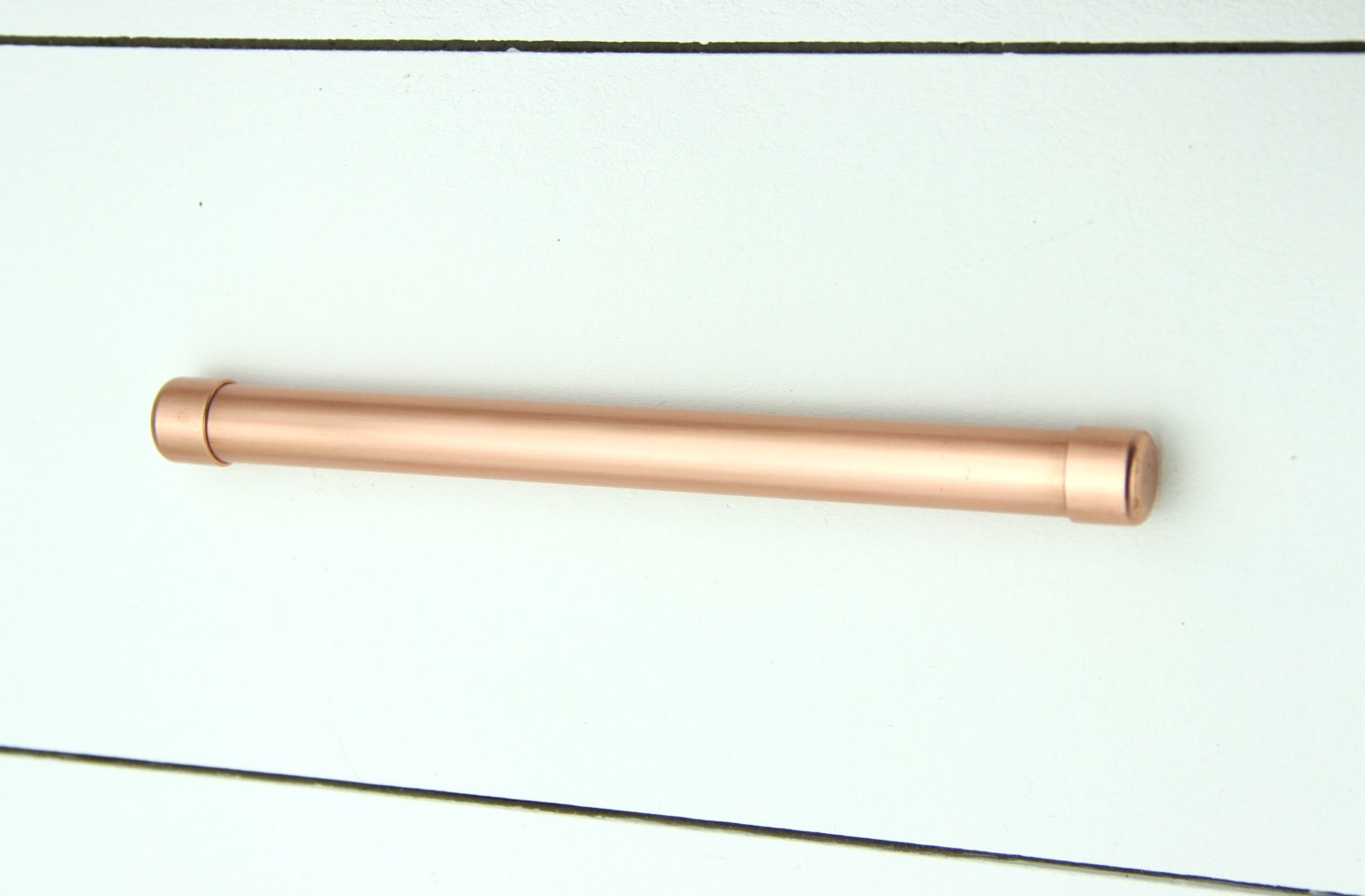 Modern Copper Bar pull/Handle MULTIPLE SIZES AVAILABLE