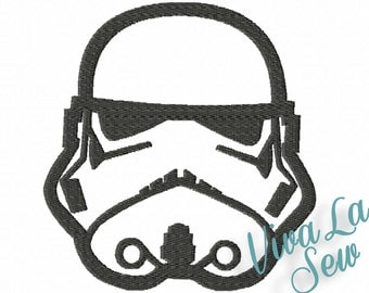 INSTANT DOWNLOAD Storm Trooper Star Wars Embroidery Design