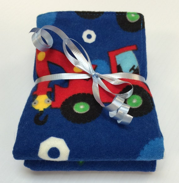 Baby Boy Washcloths / Flannel Washcloths / Baby Wipes / Baby