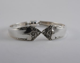 Antique Silverware Spoon Bracelet