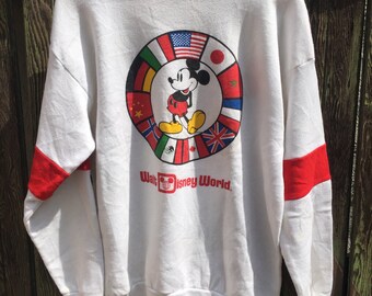 vintage disney world sweatshirt