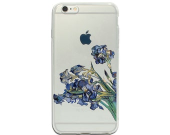iPhone case 7 clear iPhone SE case Van Gogh phone case iPhone 6 case iPhone 6 Plus case transparent iPhone 5/5s Samsung Galaxy S7 S4 S5 S5