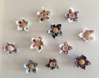 Flower Magnet,Refrigerator Magnets,Wedding Magnet,Decorative Magnets,Magnets Housewarming Gifts,wooden magnet,fabric magnets, Fridge Magnets