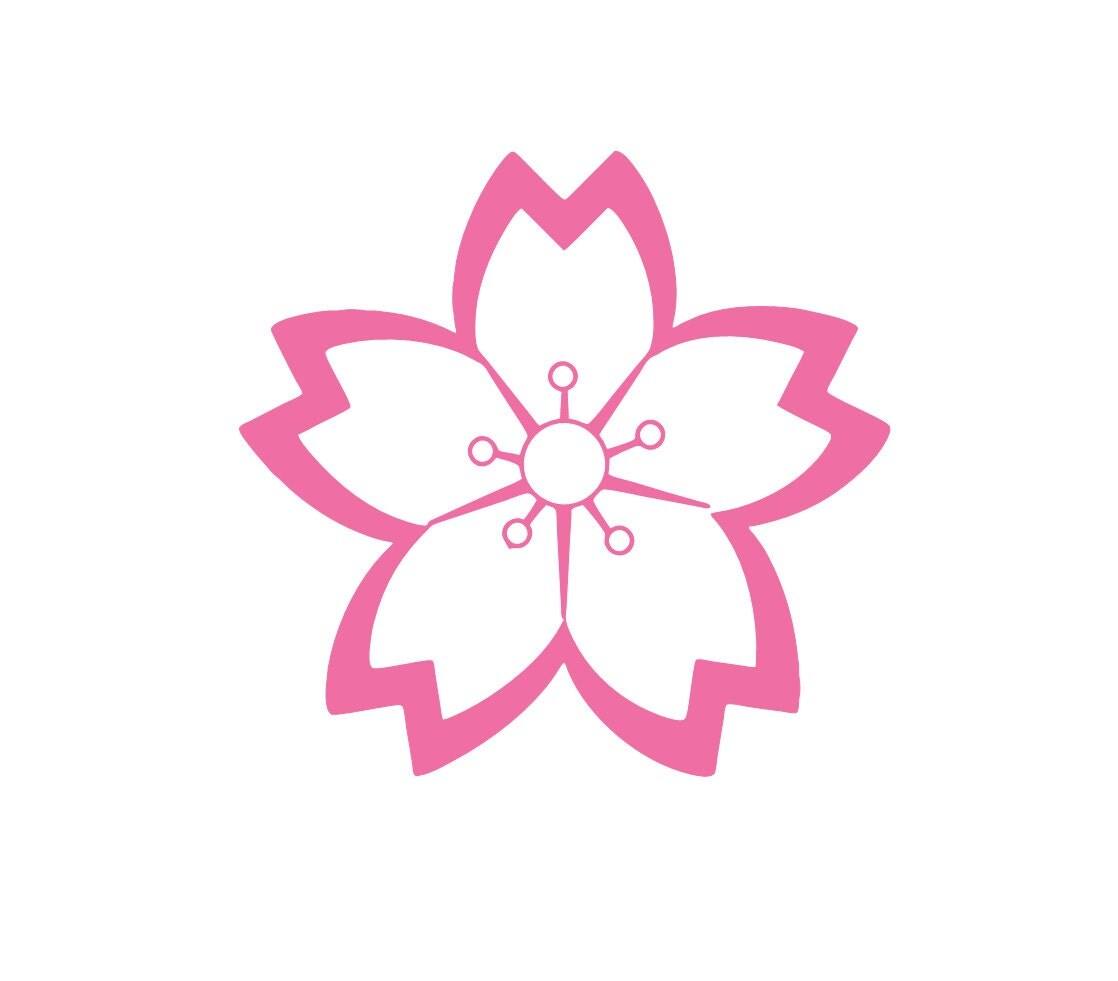 Cherry Blossom 2 Color Decal