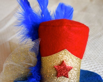Wonder Woman Inspired Mini Top Hat!