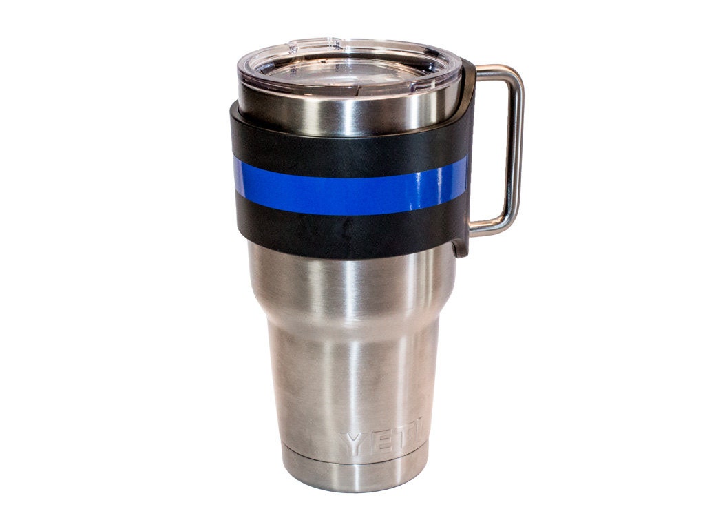 YETI Rambler 30 Oz Tumbler Handle Thin Blue Line Handle