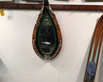 Vintage Decorative Breast Plate Mirror