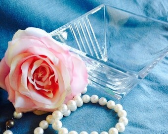 SPOOKY SALE!! Authentic Tiffany & Co. Crystal Dish