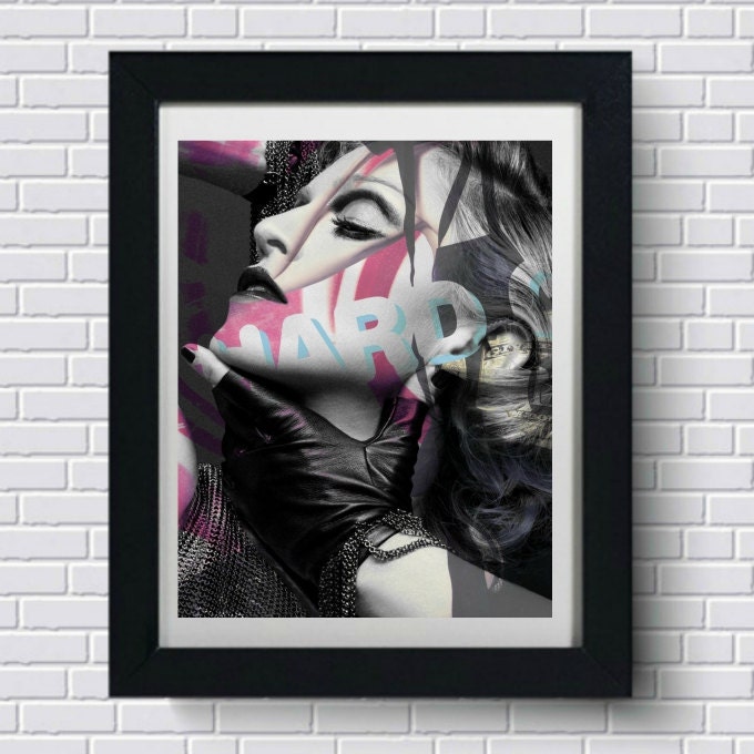 Madonna Wall Art Hard Candy Album Art Print Music Poster