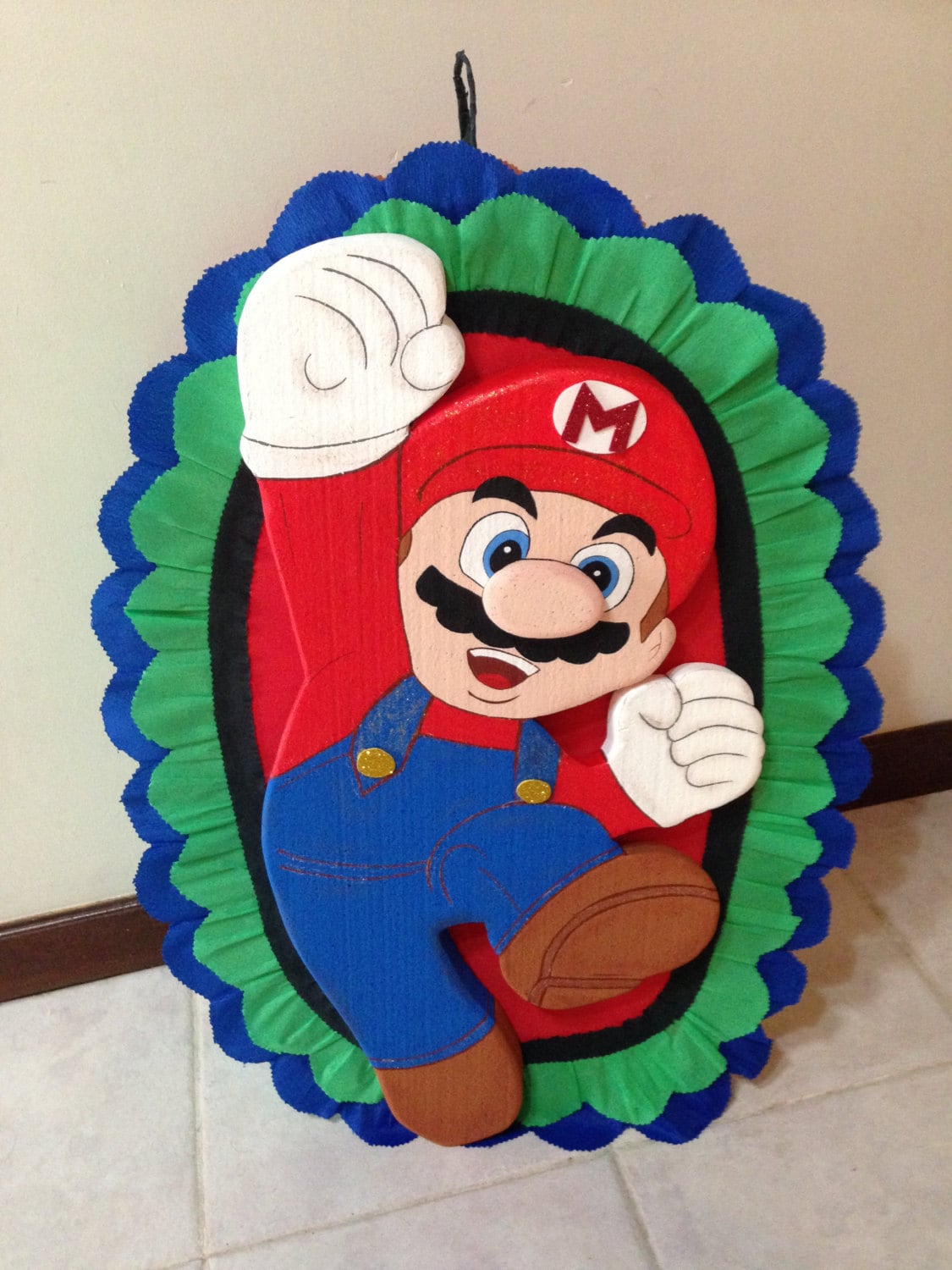 Mario Bros Pinata Birthday. Party Decorations and Supplies